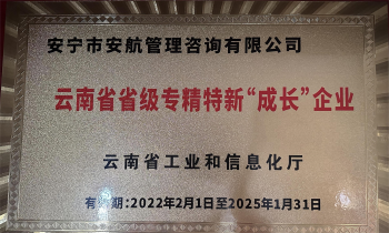 2022年云南省省級(jí)專精特新“成長企業(yè)”